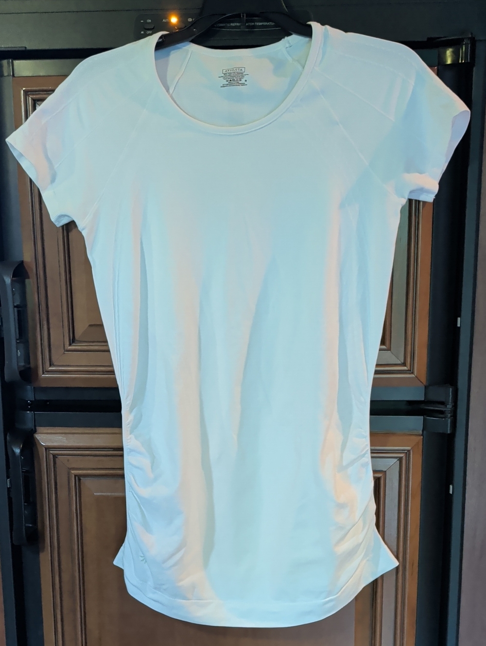 Athleta White Short Sleeve Performance Tee